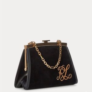 Velvet Art Deco Frame Bag